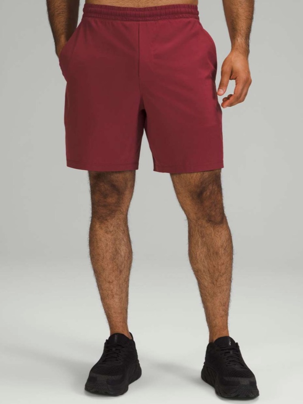 lululemon athletica Men's Athletic Shorts in Mulled Wine